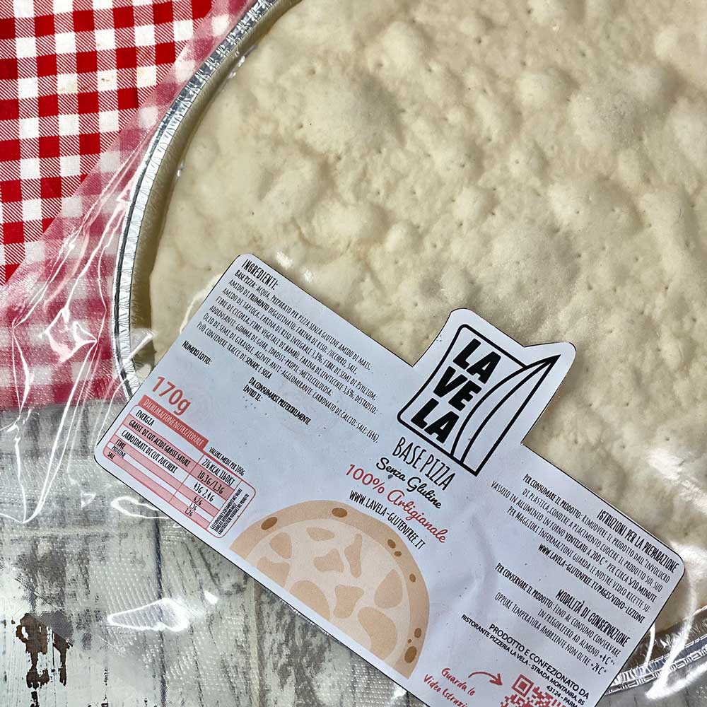 Foto Base Pizza Dall'alto