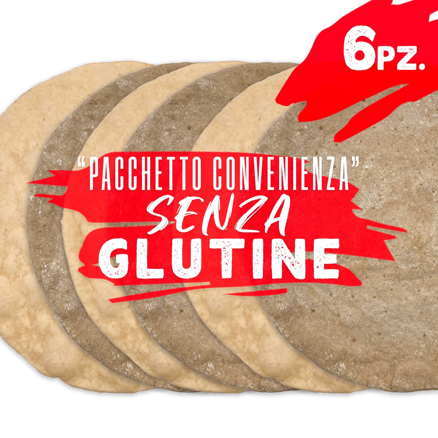 Set Basi Pizza Senza Glutine Classiche e Integrali