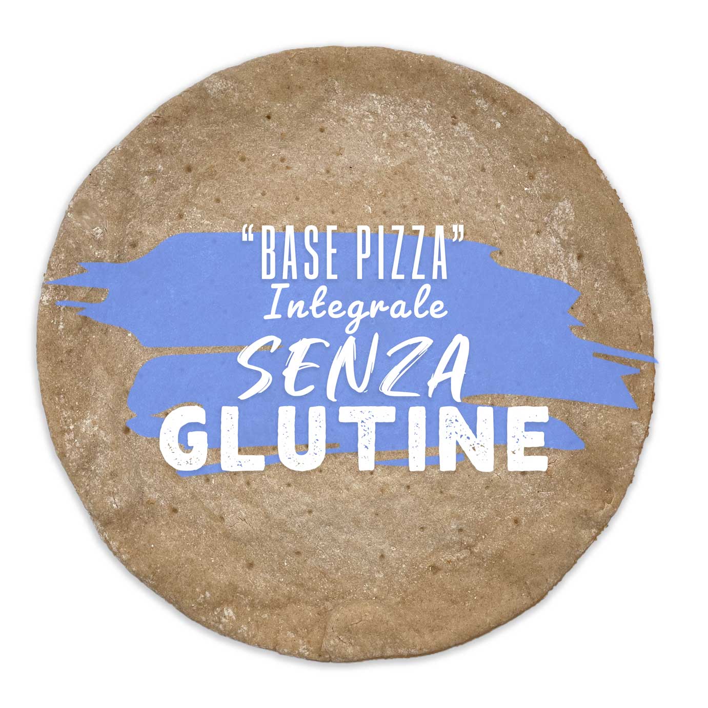 Foto base pizza senza glutine integrale